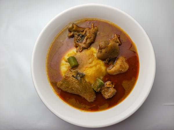 FuFu Meat Palmnut Soup